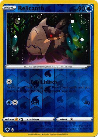 Darkness Ablaze - 040/189 - Relicanth - Reverse Holo