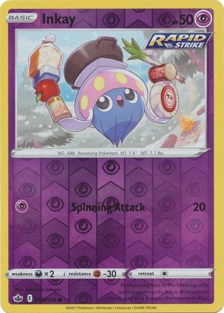 Chilling Reign - 069/198 - Inkay - Reverse Holo