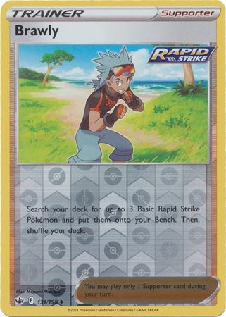 Chilling Reign - 131/198 - Brawly - Reverse Holo