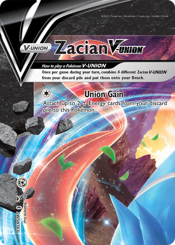 Black Star Promo - Sword & Shield - SWSH163 - Zacian V-Union