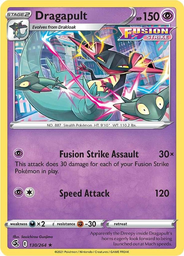 Fusion Strike - 130/264 - Dragapult