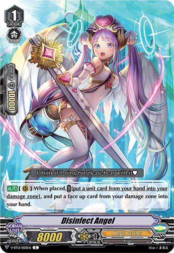 Divine Lightning Radiance - V-BT12/050 - C - Disinfect Angel