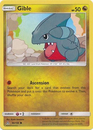 Ultra Prism - 96/156 - Gible