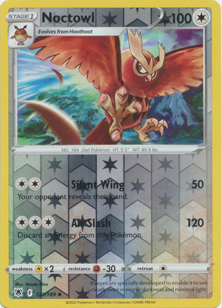 Astral Radiance - 121/189 - Noctowl - Reverse Holo