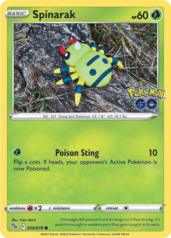 Pokémon GO - 006/078 - Spinarak