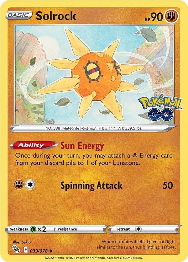 Pokémon GO - 039/078 - Solrock