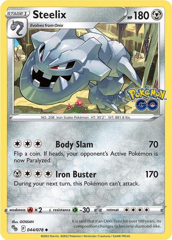 Pokémon GO - 044/078 - Steelix