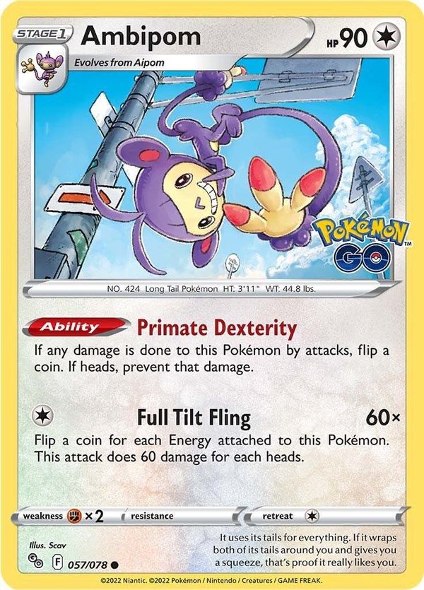 Pokémon GO - 057/078 - Ambipom
