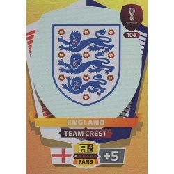 104 - Team Crest - England
