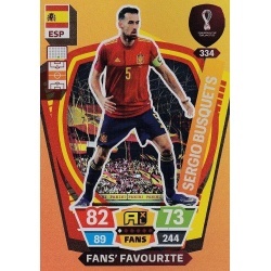 334 - Fans' Favourite - Sergio Busquets - Spain