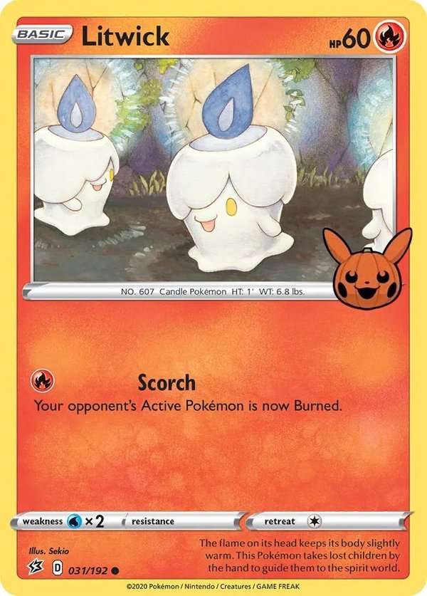Trick or Trade - Halloween BOOster set 2022 - Litwick 031/192