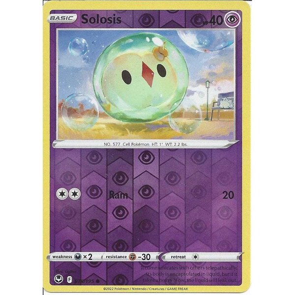 Silver Tempest - 076/195 - Solosis - Reverse Holo