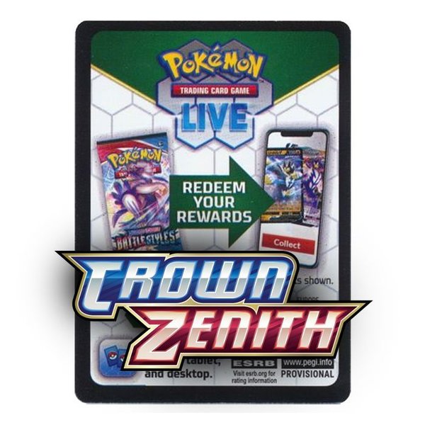 Crown Zenith - Online Code Card