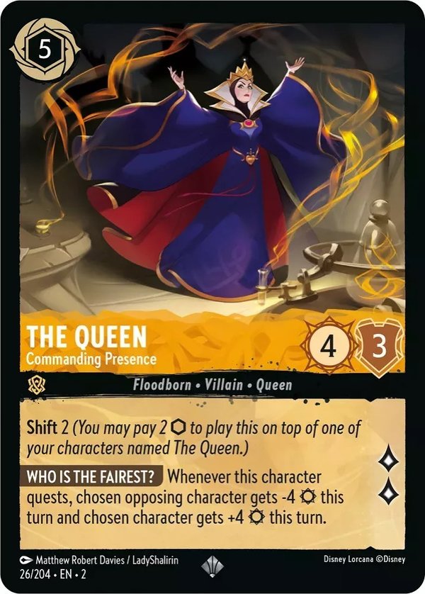 Rise of the Floodborn - 026/204 - The Queen	- Commanding Presence
