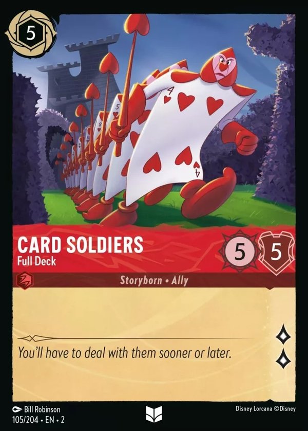 Rise of the Floodborn - 105/204 - Card Soldiers - Full Deck