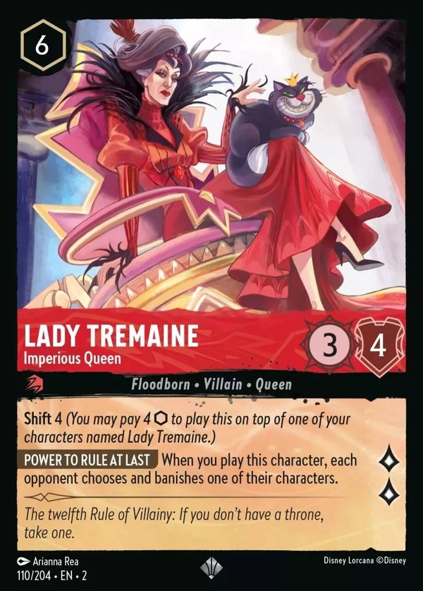 Rise of the Floodborn - 110/204 - Lady Tremaine - Imperious Queen