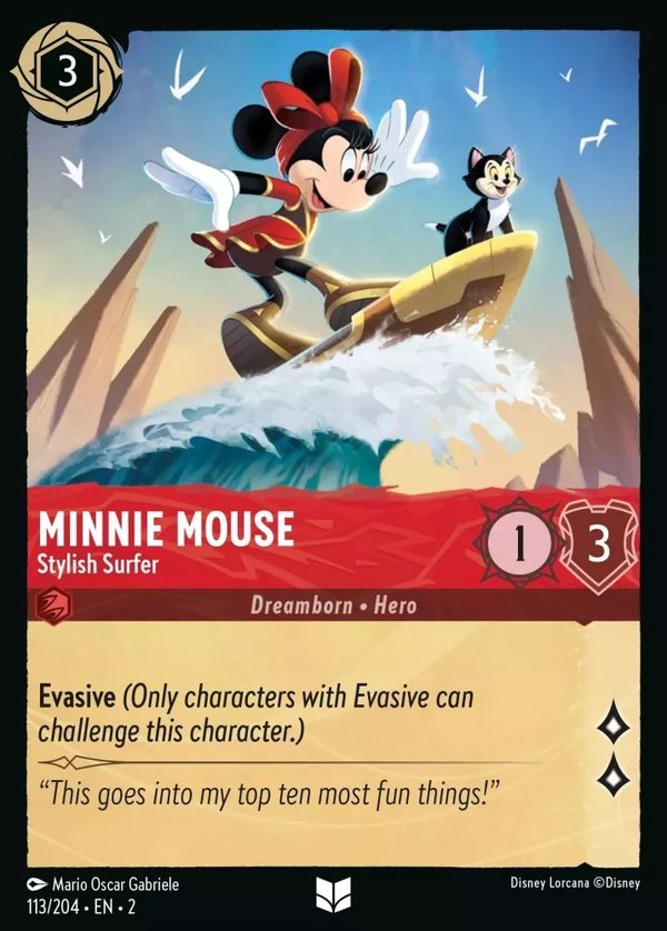 Rise of the Floodborn - 113/204 - Minnie Mouse - Stylish Surfer