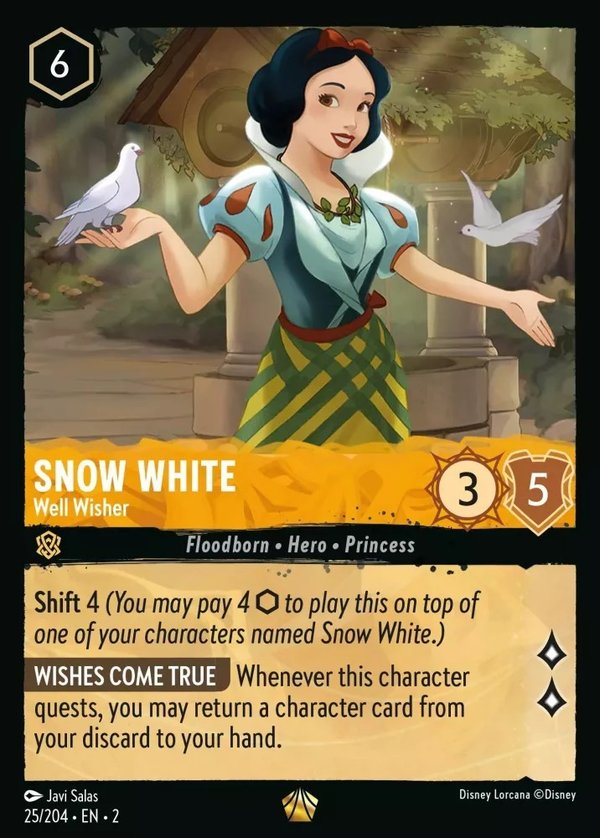 Rise of the Floodborn - 025/204 - Snow White - Well Wisher - Foil