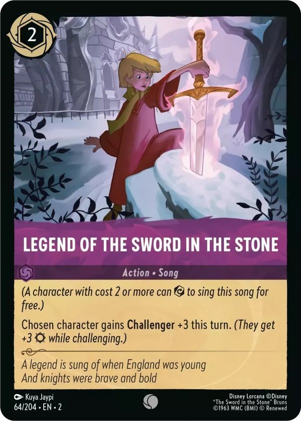 Rise of the Floodborn - 064/204 - Legend Of The Sword In The Stone - Foil