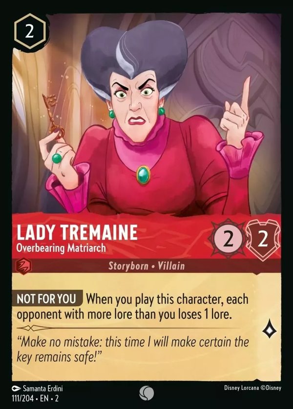 Rise of the Floodborn - 111/204 - Lady Tremaine - Overbearing Matriarch - Foil