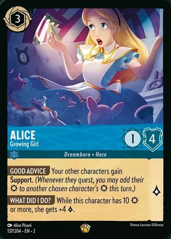 Rise of the Floodborn - 137/204 - Alice - Growing Girl - Foil